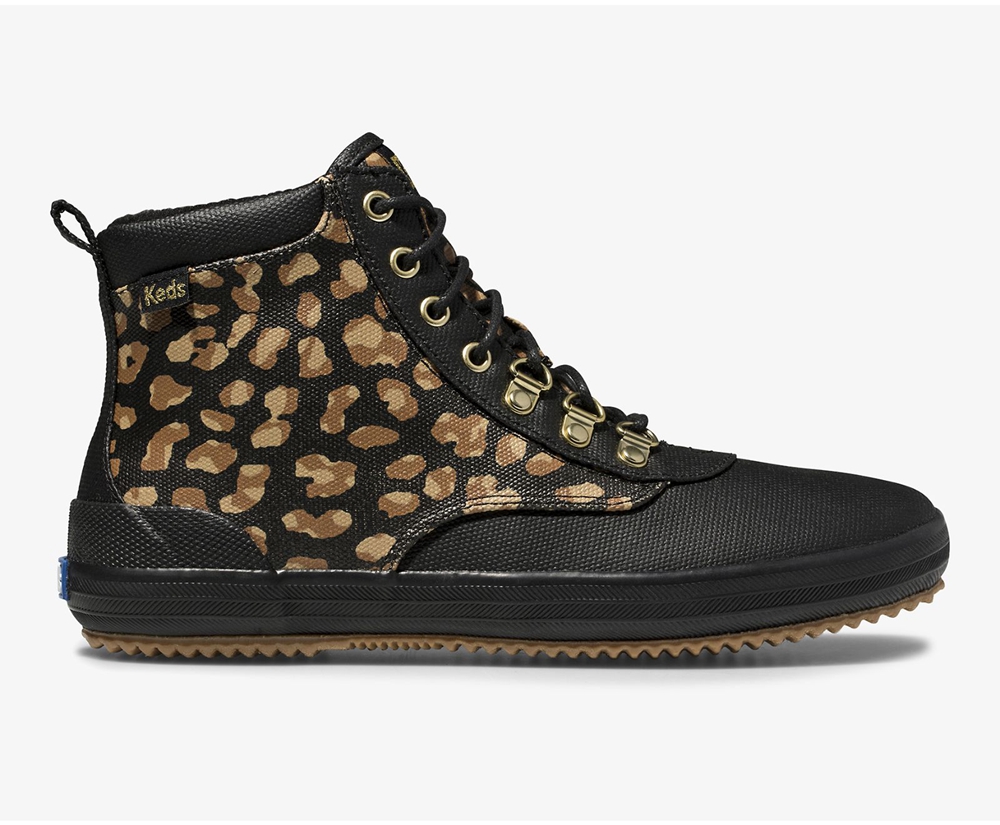 Botas Keds Mujer Leopardo - Scout Ii Water-Resistant Lona W/ Thinsulate™ - 0875-GIOZK